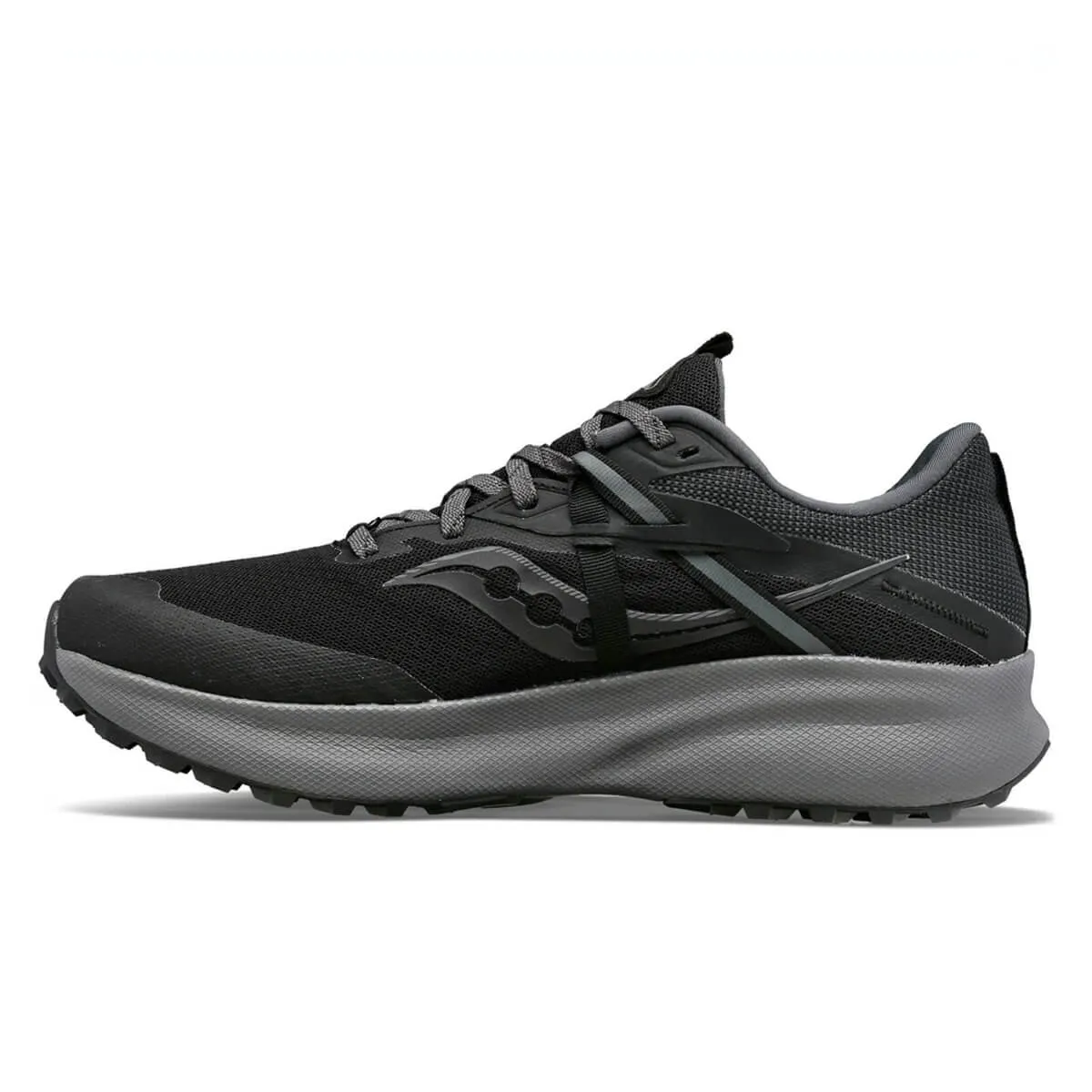Saucony Ride 15 Tr GTX Mens | Black/Charcoal